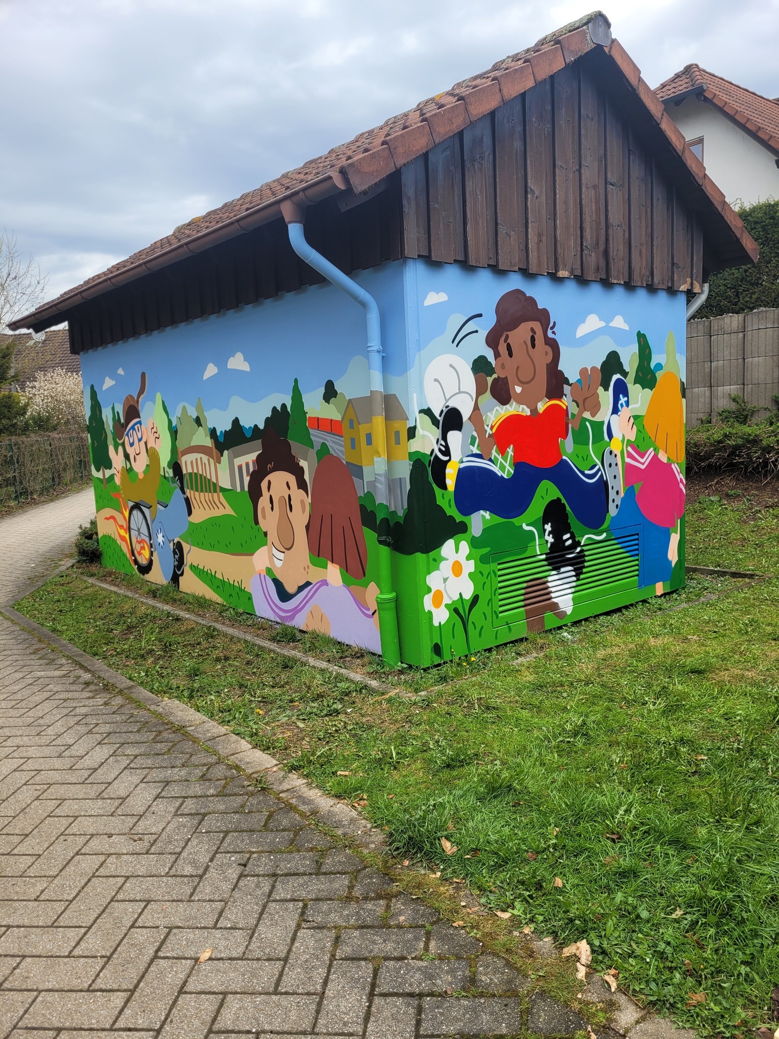 Kjk 25 Gestaltung Stromhäuschen Foto kjk